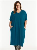 Gozzip - Pil Oversize Kjole, Petrol